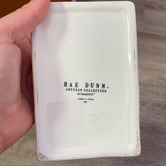 Rae Dunn White 'Write' Pen Holder - Picture 5 of 7